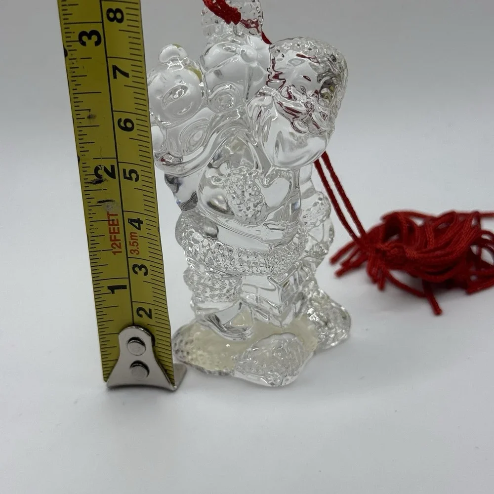 MARQUIS WATERFORD CRYSTAL CHRISTMAS ORNAMENT AMERICAN SANTA 1st in Series No box